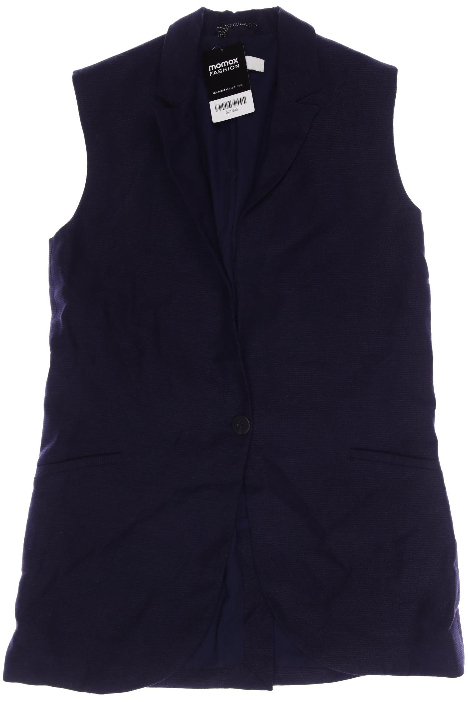 

Mango Damen Weste, marineblau, Gr. 36