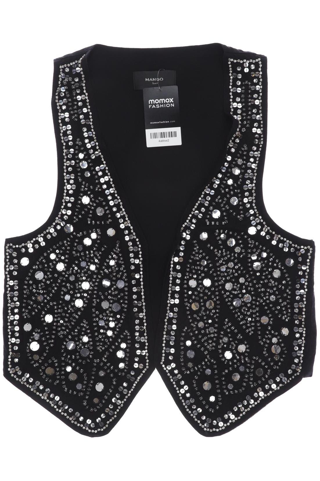 

Mango Damen Weste, schwarz, Gr. 36