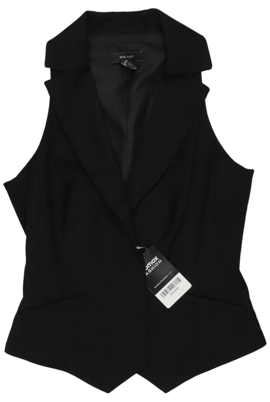 

Mango Damen Weste, schwarz, Gr. 36