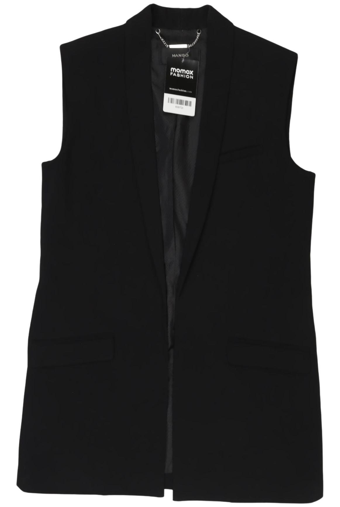 

Mango Damen Weste, schwarz, Gr. 34