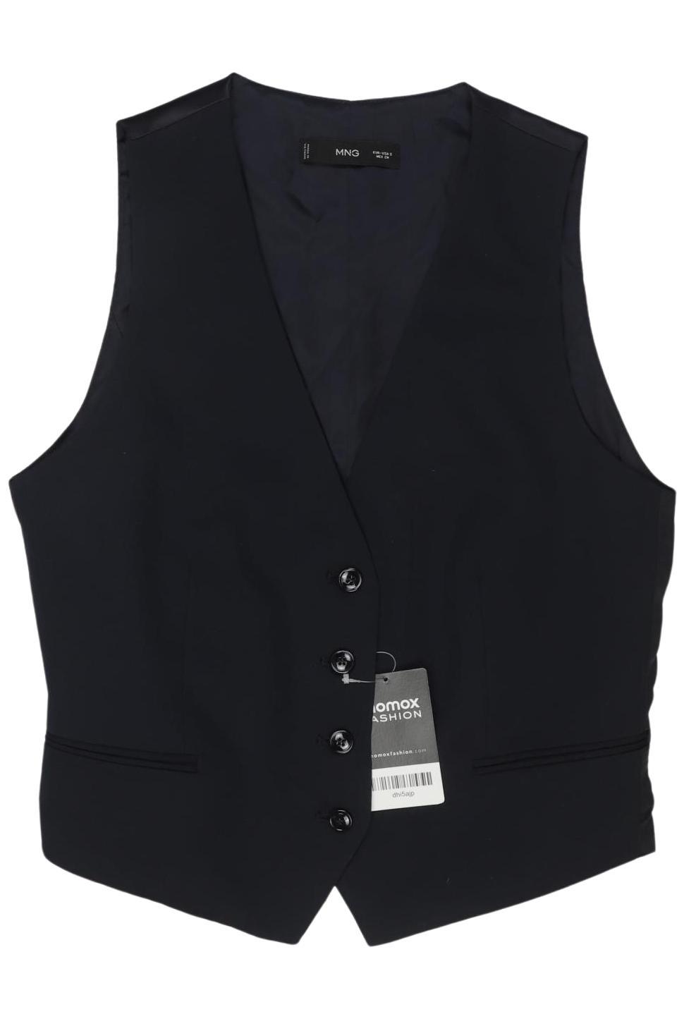 

Mango Damen Weste, marineblau, Gr. 36