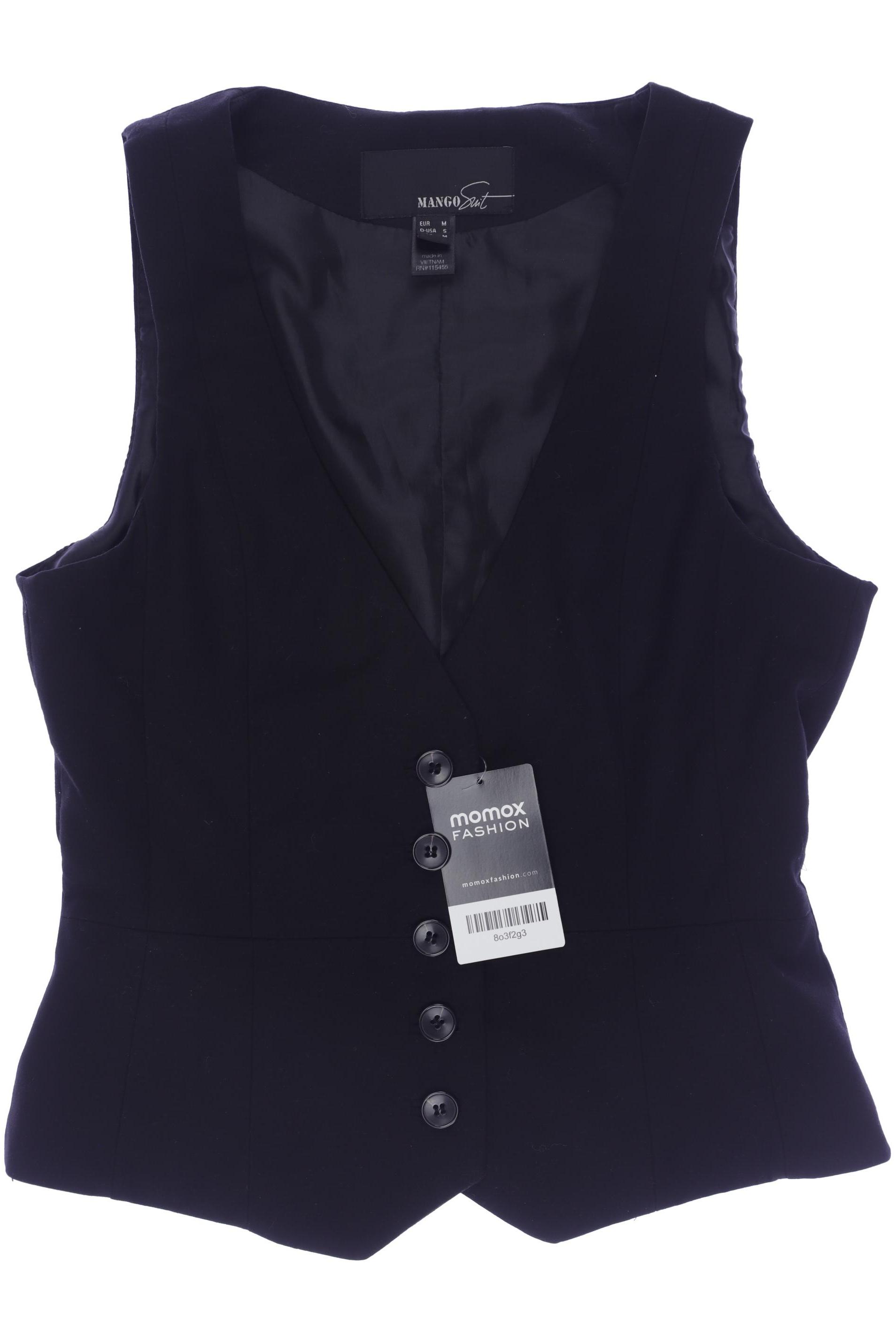 

Mango Damen Weste, schwarz, Gr. 38