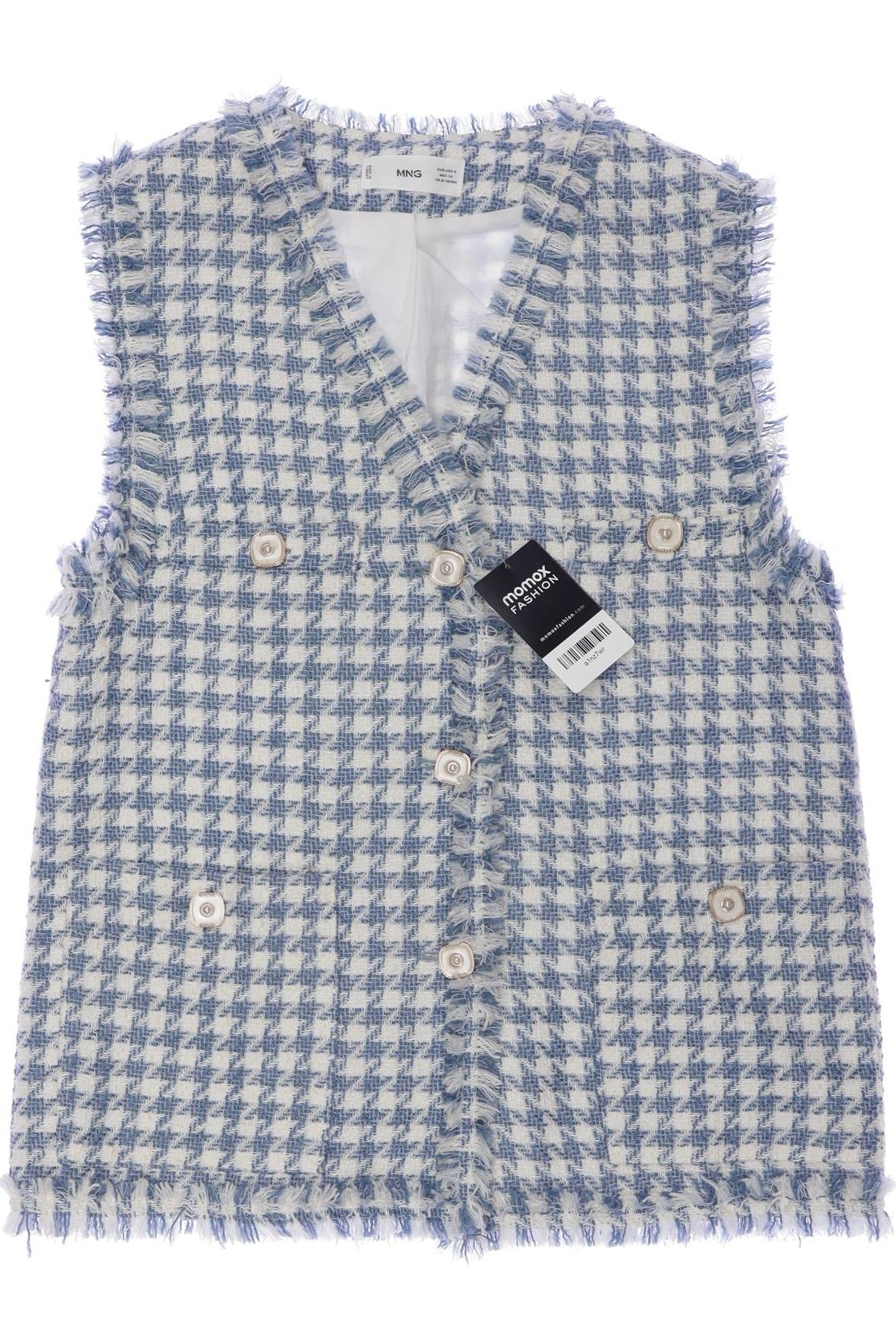 

Mango Damen Weste, hellblau, Gr. 36