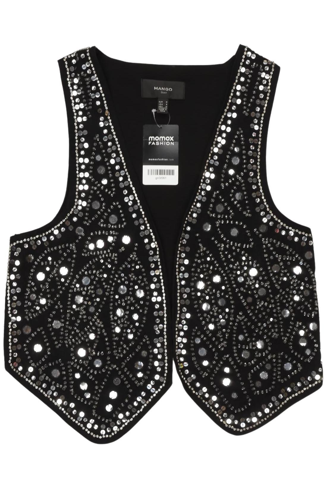 

Mango Damen Weste, schwarz, Gr. 38