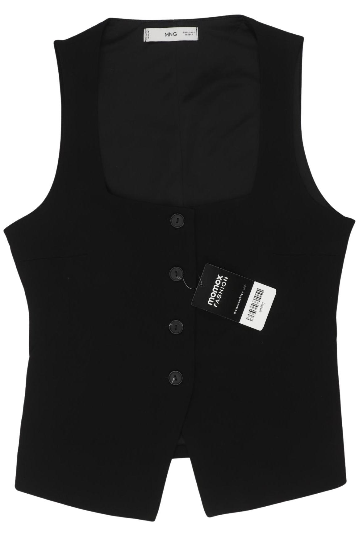 

Mango Damen Weste, schwarz, Gr. 34