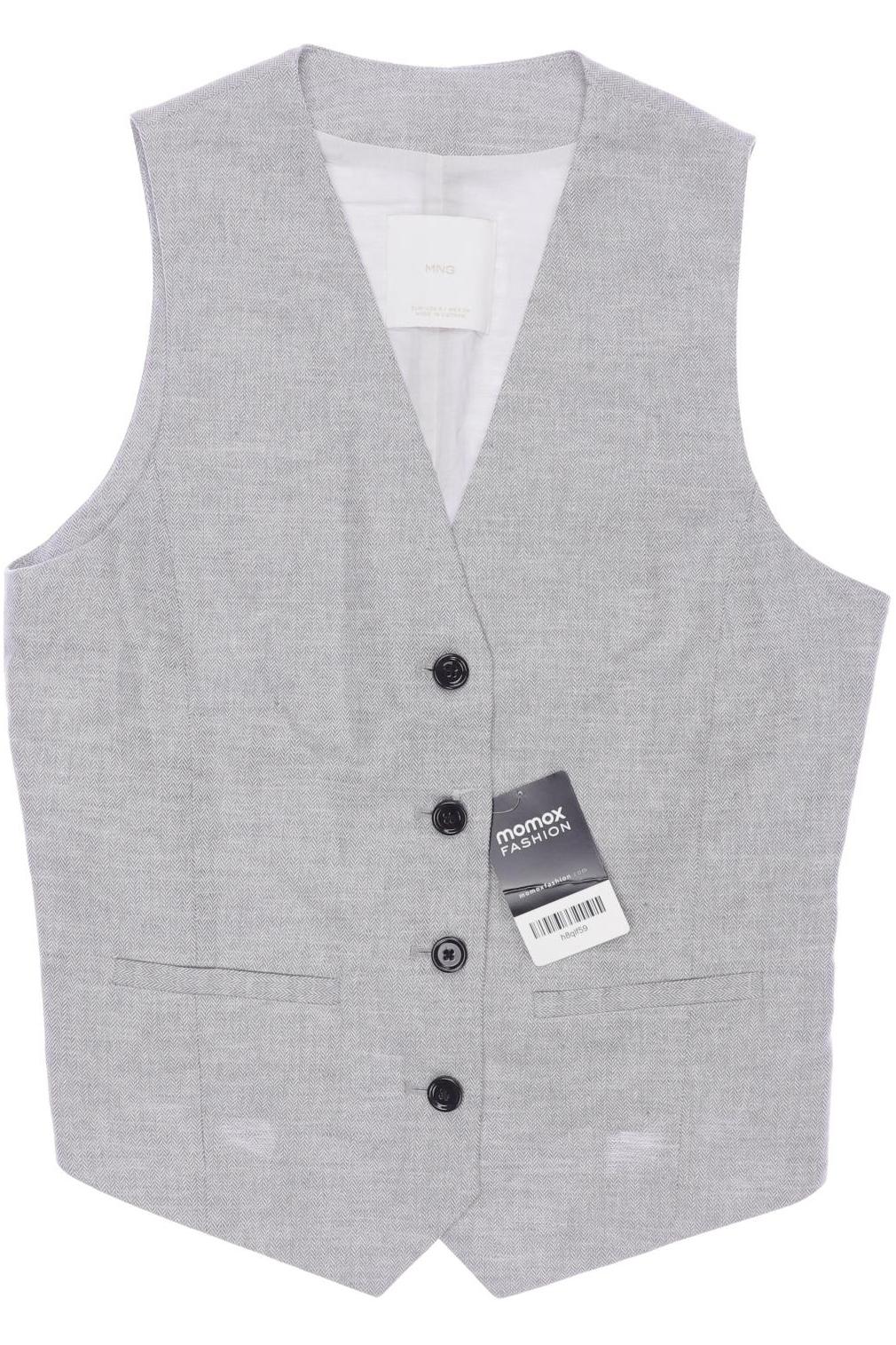 

Mango Damen Weste, grau, Gr. 36