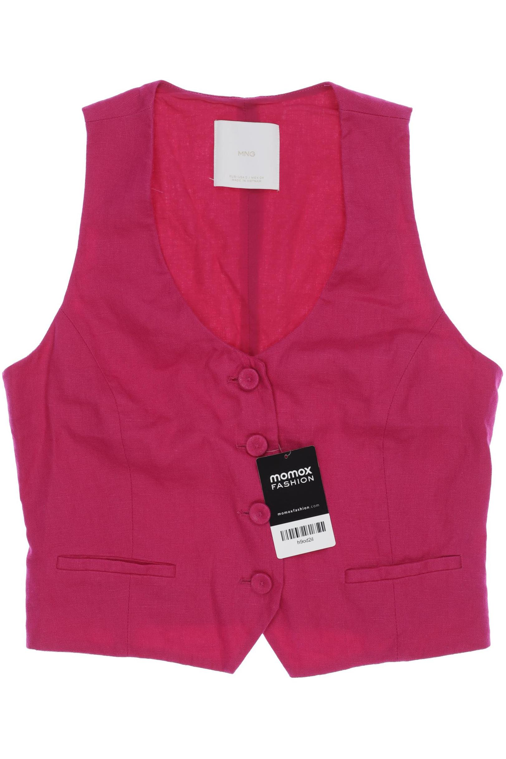 

Mango Damen Weste, pink, Gr. 36