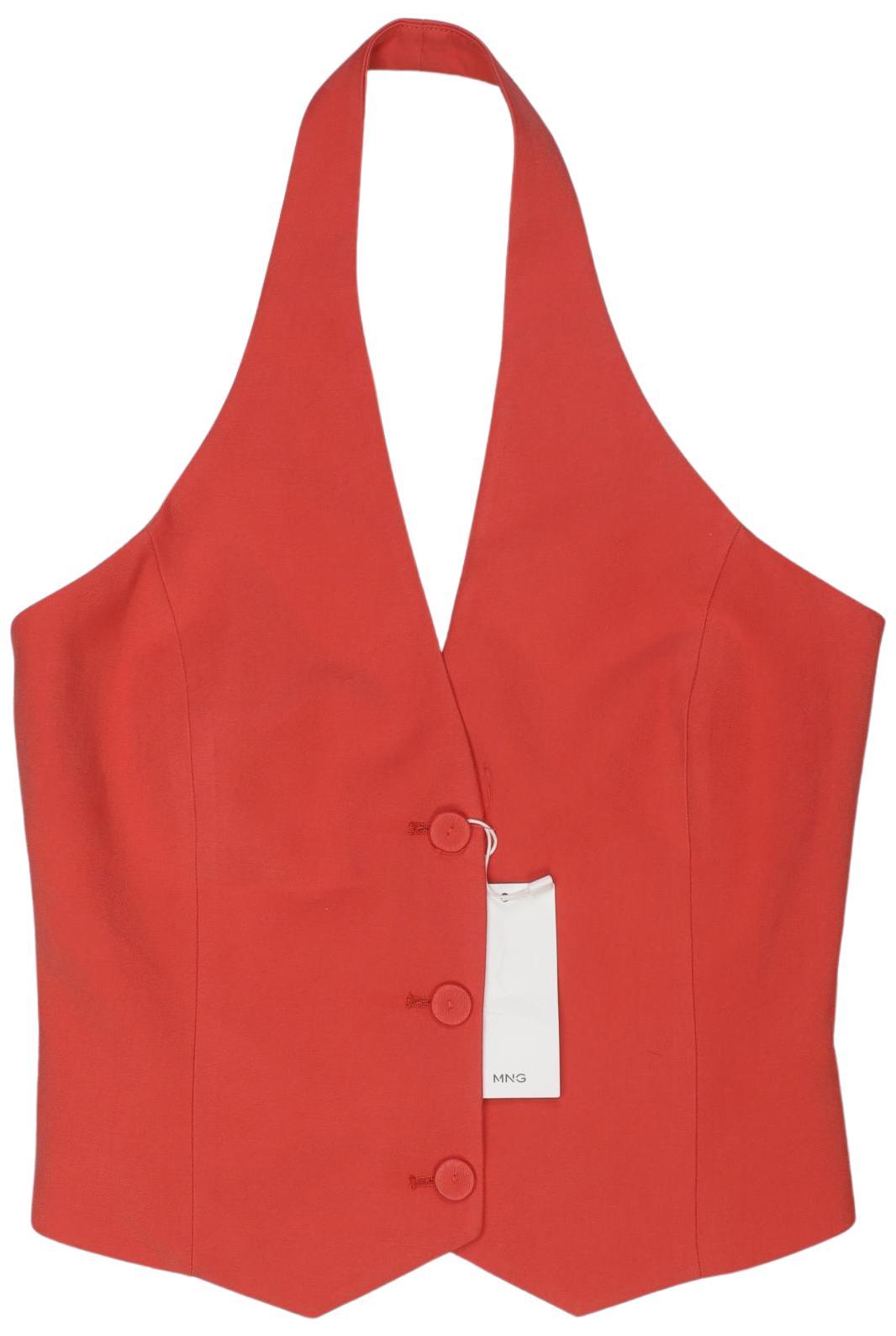 

Mango Damen Weste, rot, Gr. 36