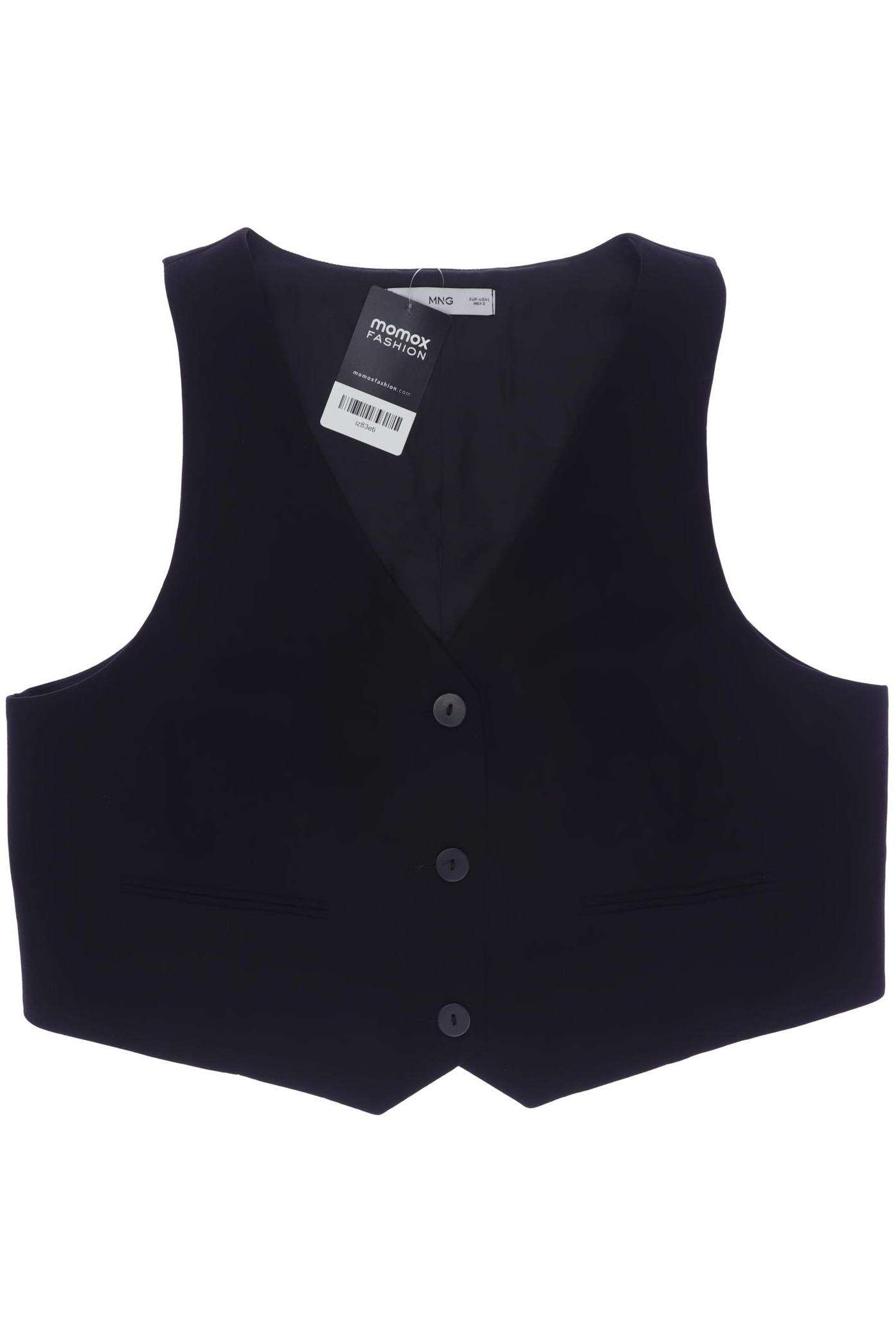

Mango Damen Weste, schwarz, Gr. 42