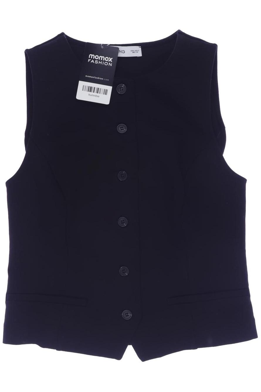 

Mango Damen Weste, schwarz, Gr. 36