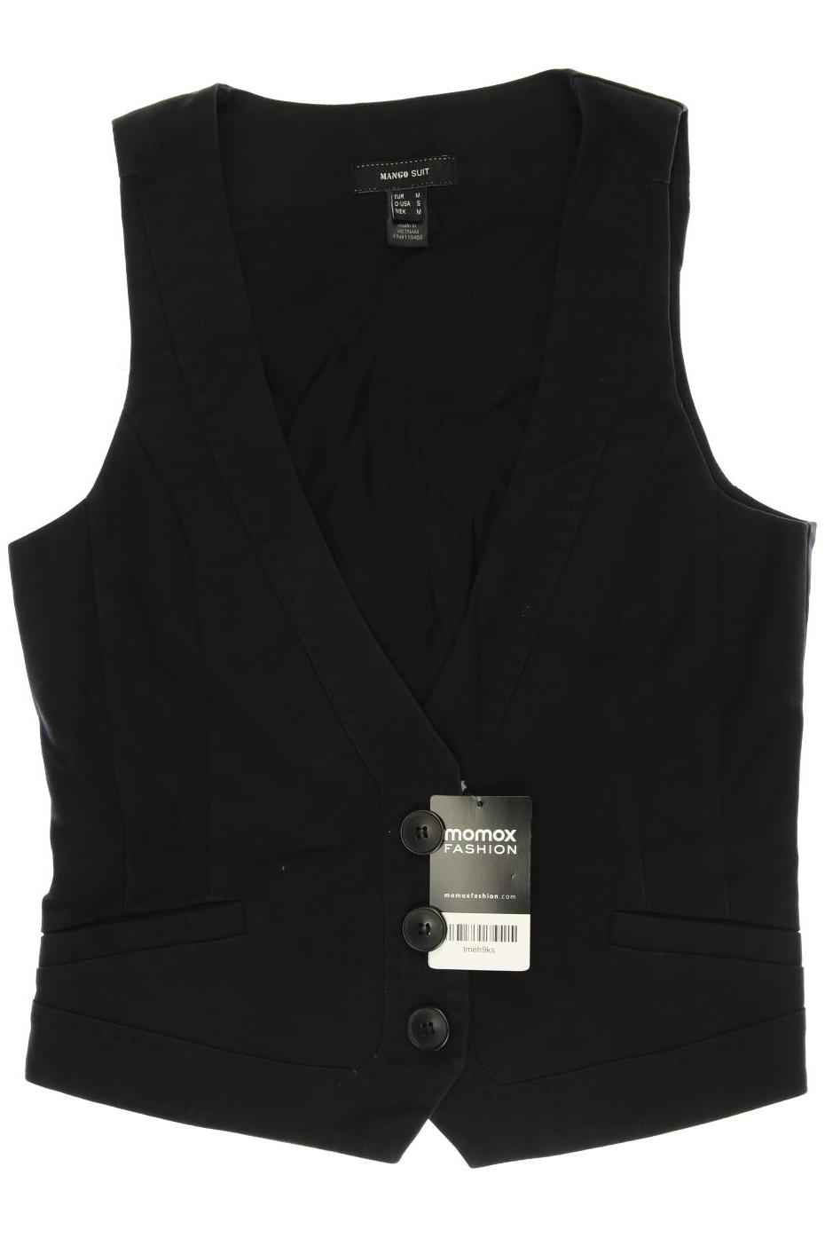 

Mango Damen Weste, schwarz, Gr. 38