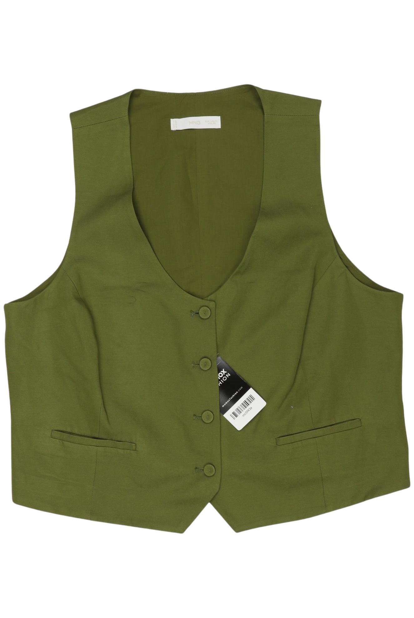 

Mango Damen Weste, grün, Gr. 44