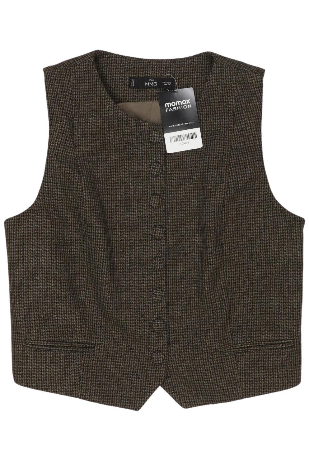 

Mango Damen Weste, braun, Gr. 36