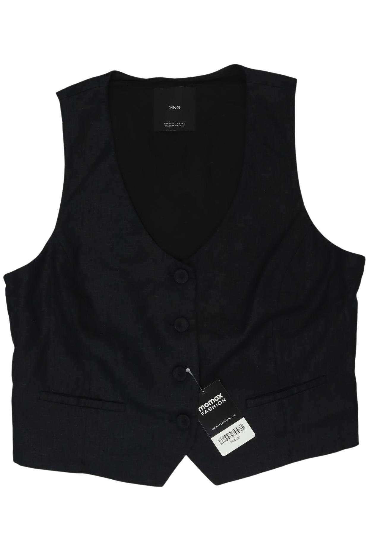 

Mango Damen Weste, marineblau, Gr. 42