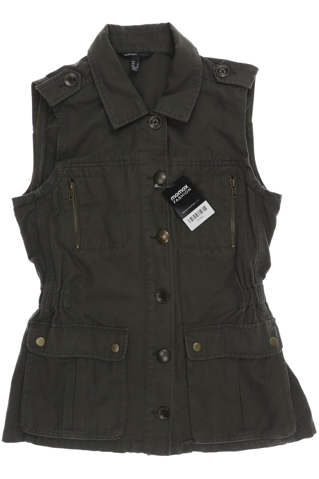 

Mango Damen Weste, grün, Gr. 36