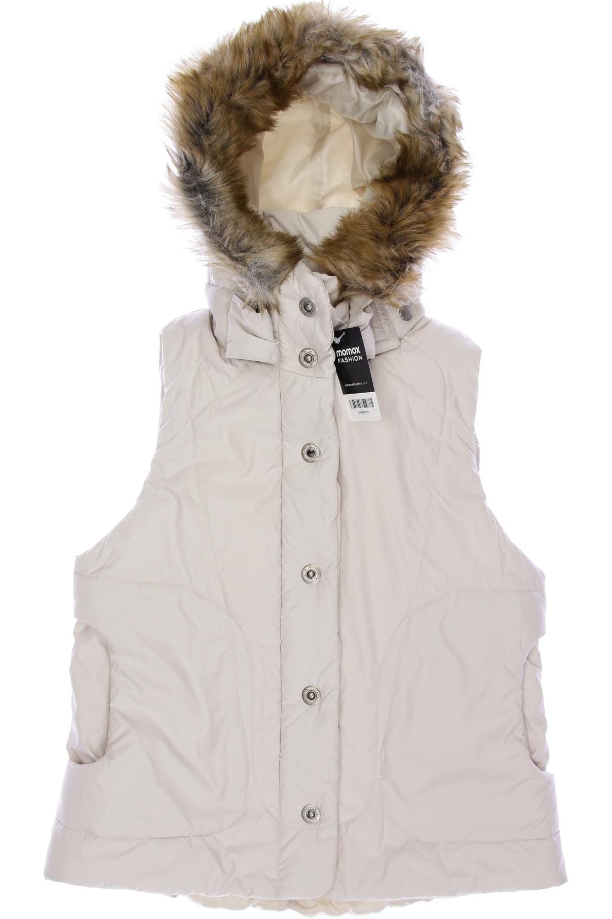 

Mango Damen Weste, cremeweiß, Gr. 38