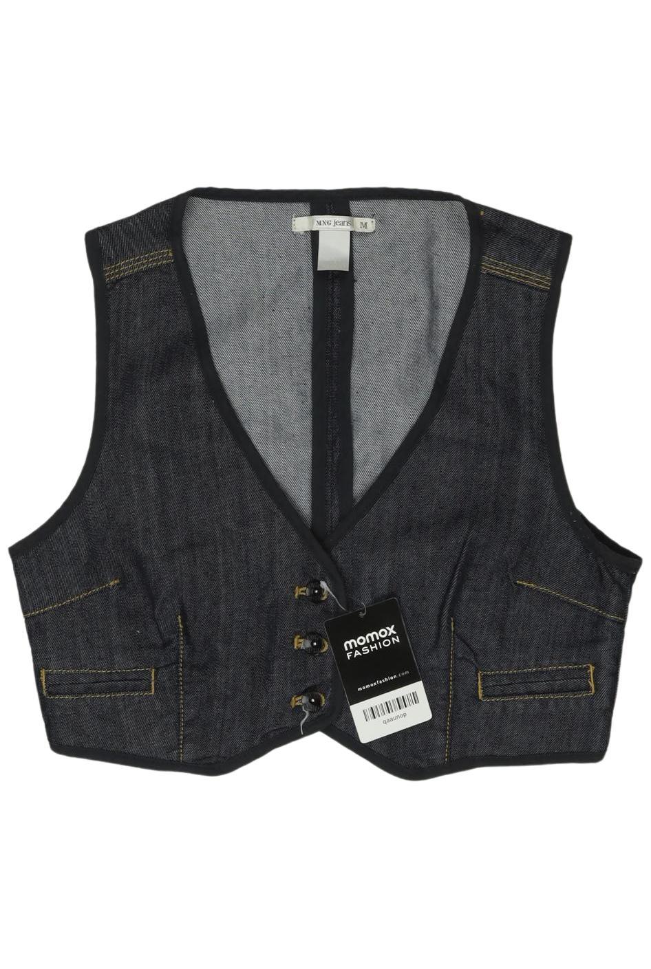 

Mango Damen Weste, marineblau, Gr. 38