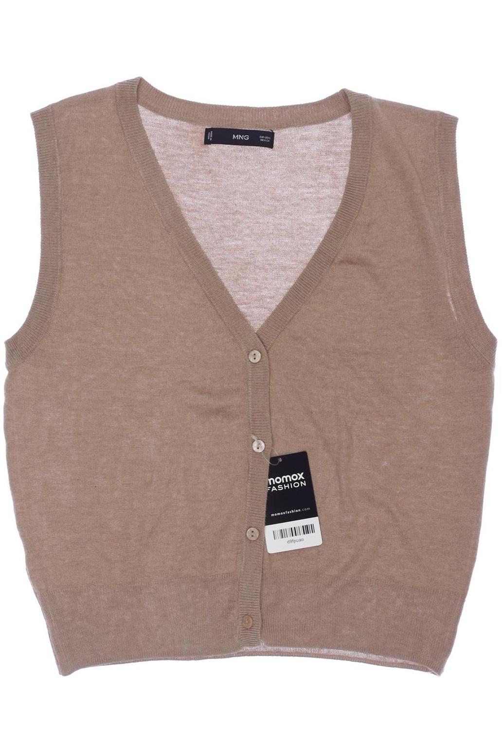 

Mango Damen Weste, beige, Gr. 36