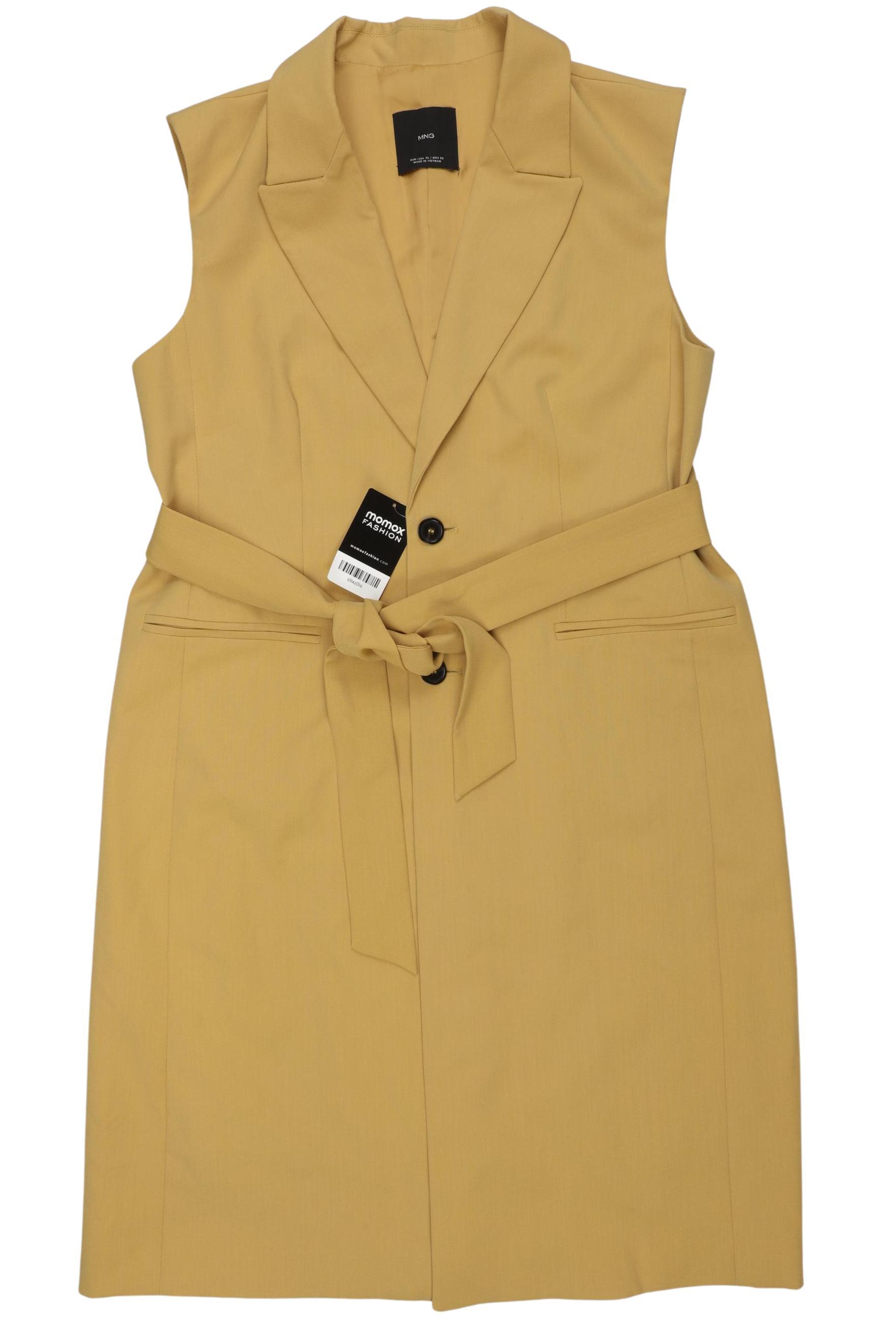 

Mango Damen Weste, gelb, Gr. 44