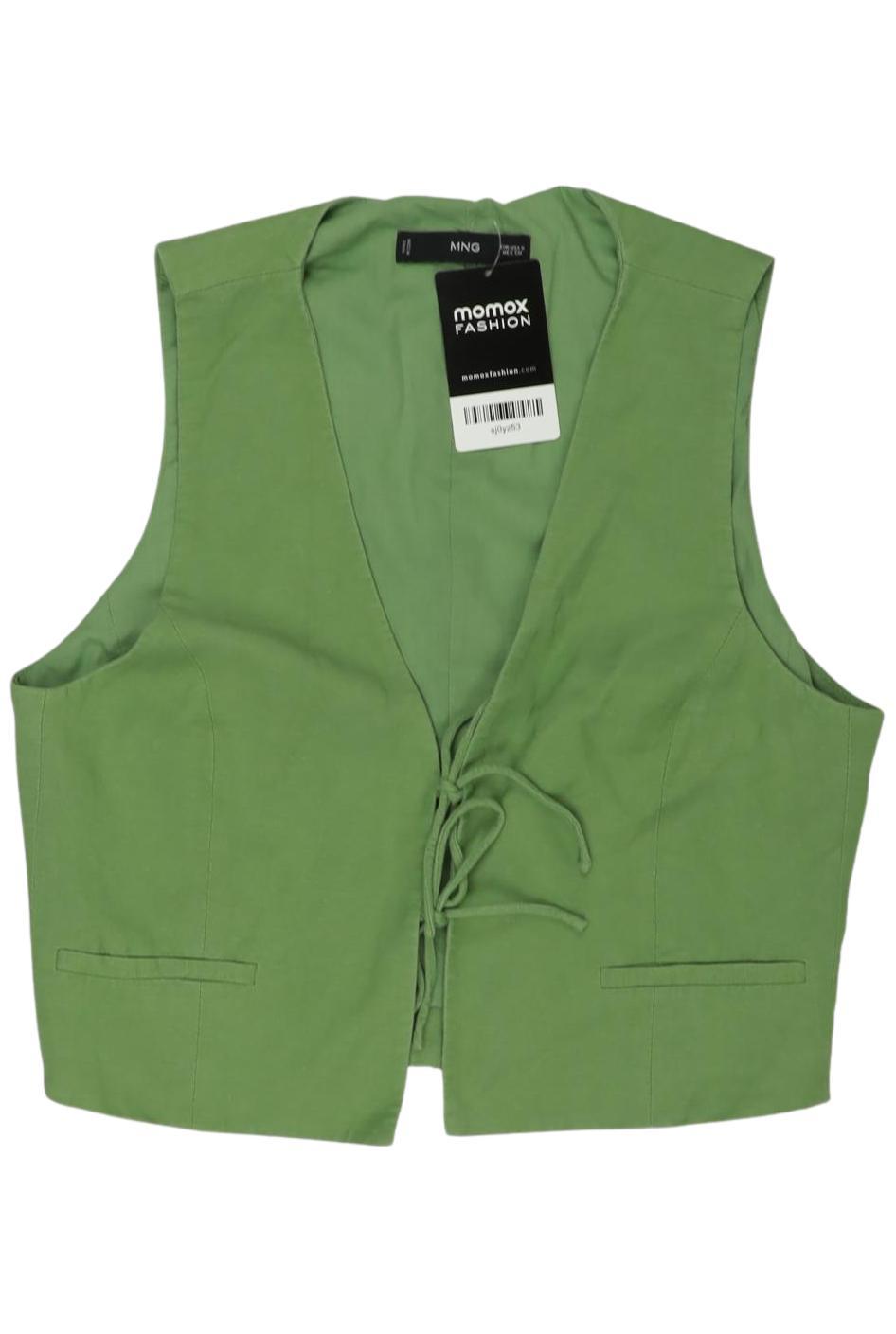 

Mango Damen Weste, grün, Gr. 36