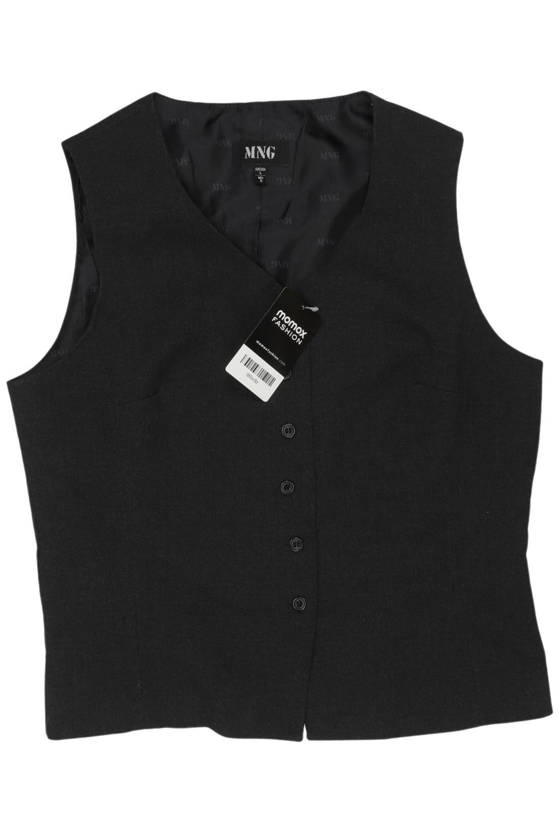 

Mango Damen Weste, schwarz, Gr. 42