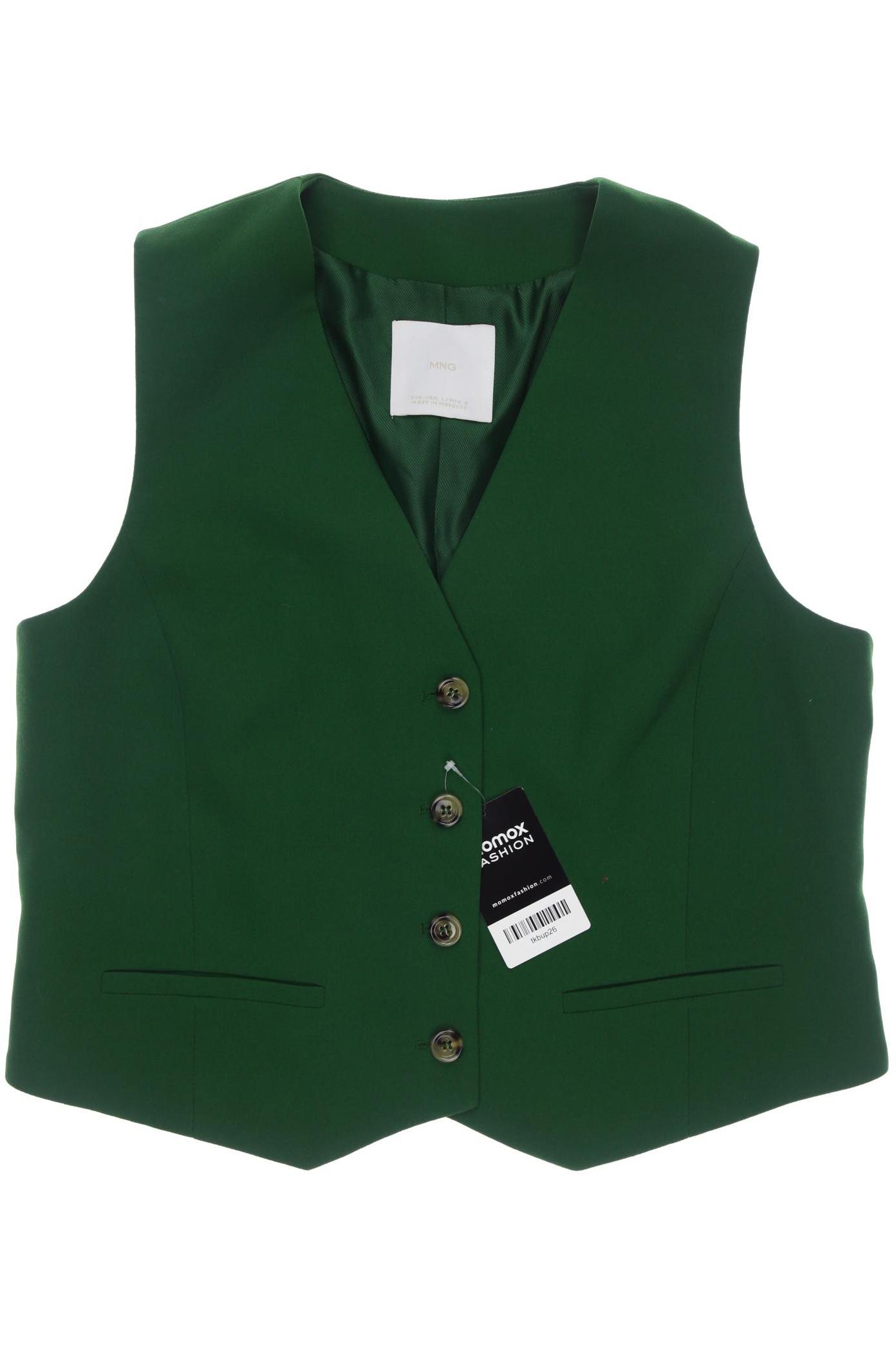 

Mango Damen Weste, grün, Gr. 42