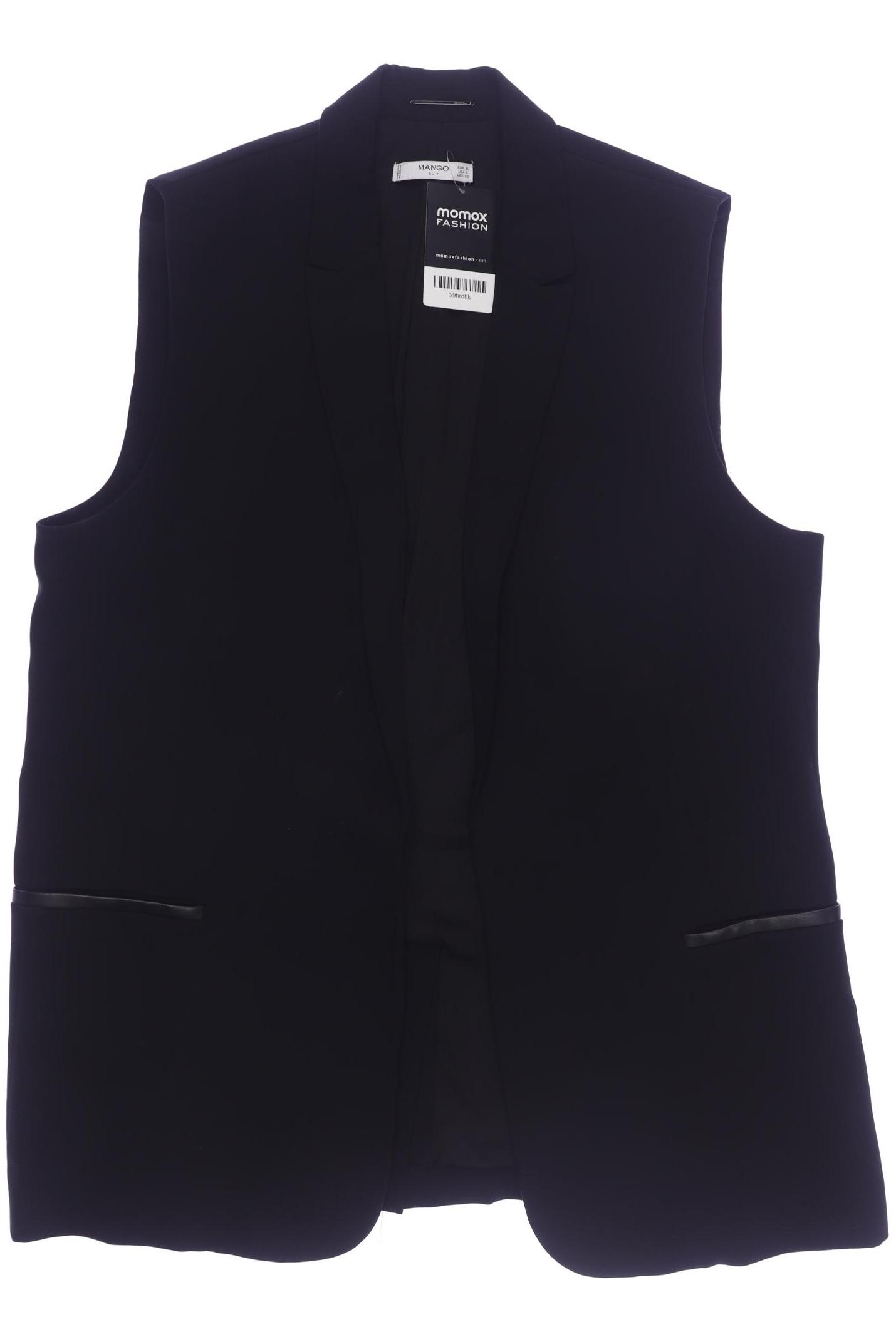 

Mango Damen Weste, schwarz, Gr. 44