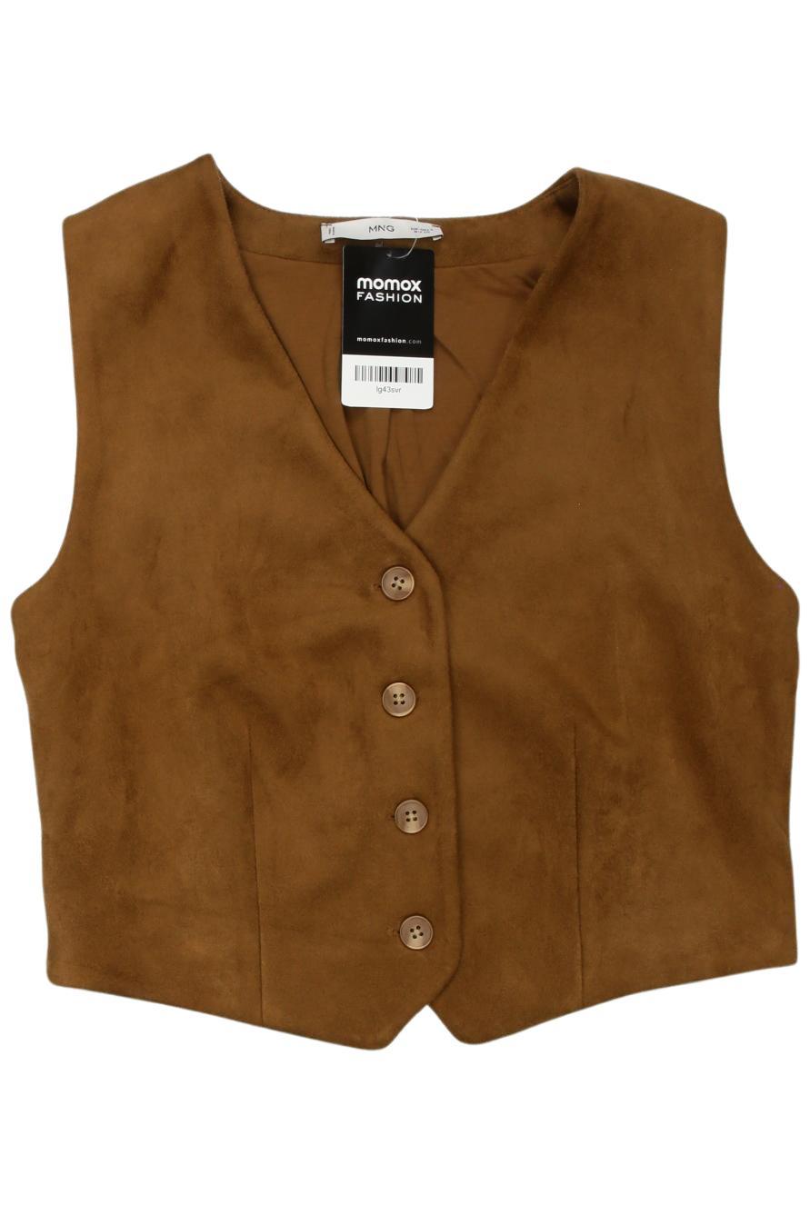 

Mango Damen Weste, braun, Gr. 36