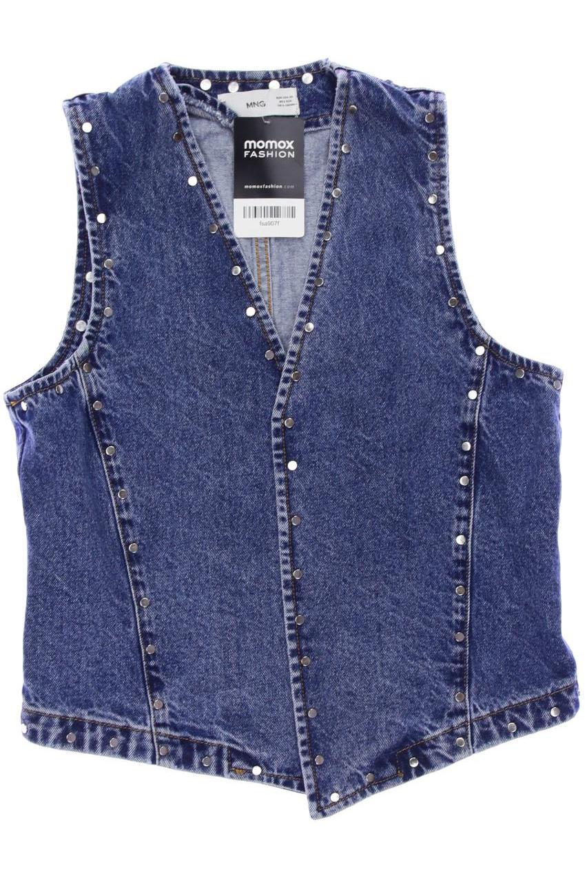 

Mango Damen Weste, blau, Gr. 34