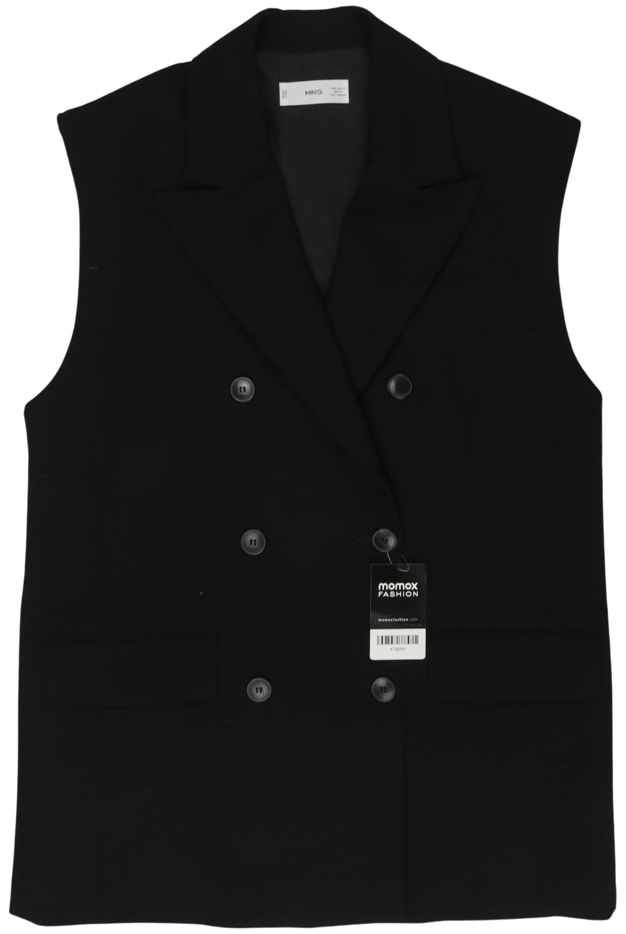 

Mango Damen Weste, schwarz, Gr. 38