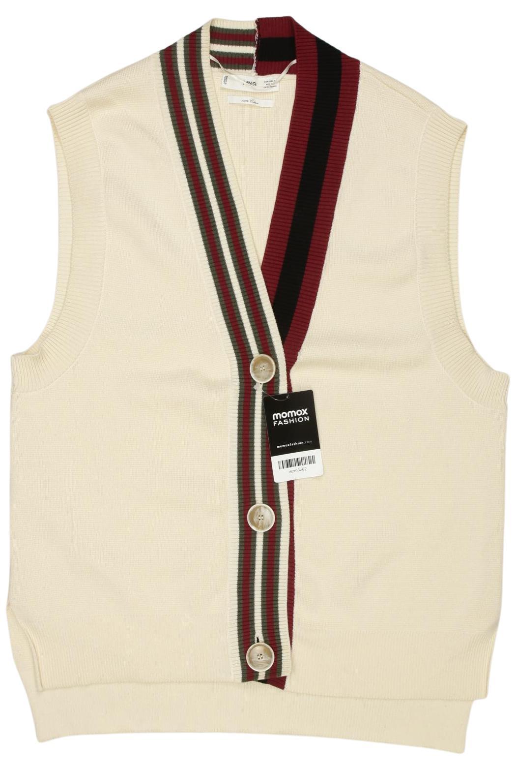 

Mango Damen Weste, cremeweiß, Gr. 36