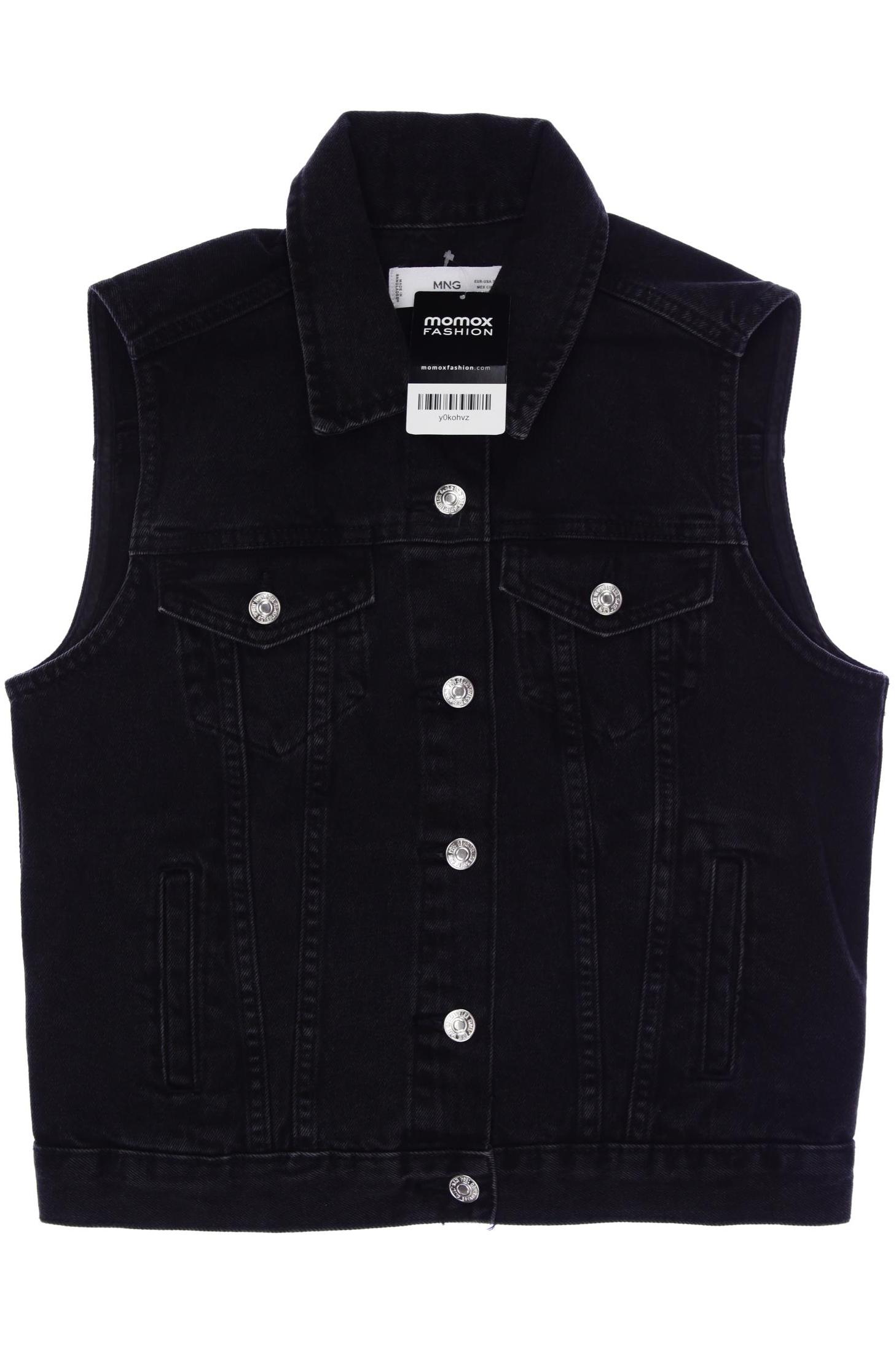 

MANGO Damen Weste, schwarz