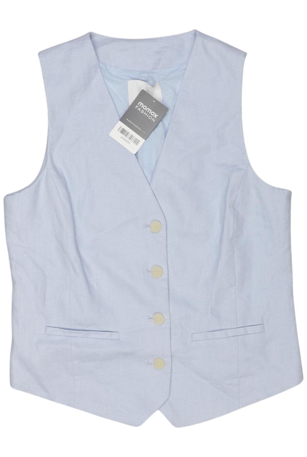 

Mango Damen Weste, hellblau, Gr. 38