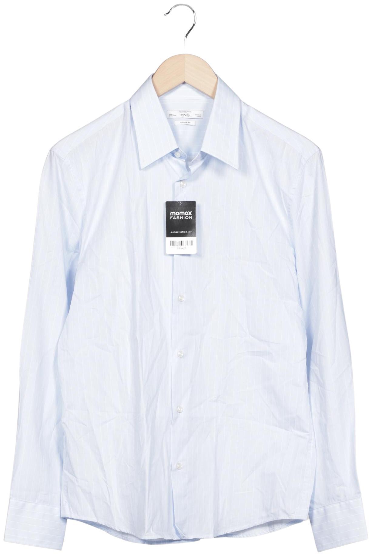 

Mango Herren Hemd, hellblau, Gr. 46