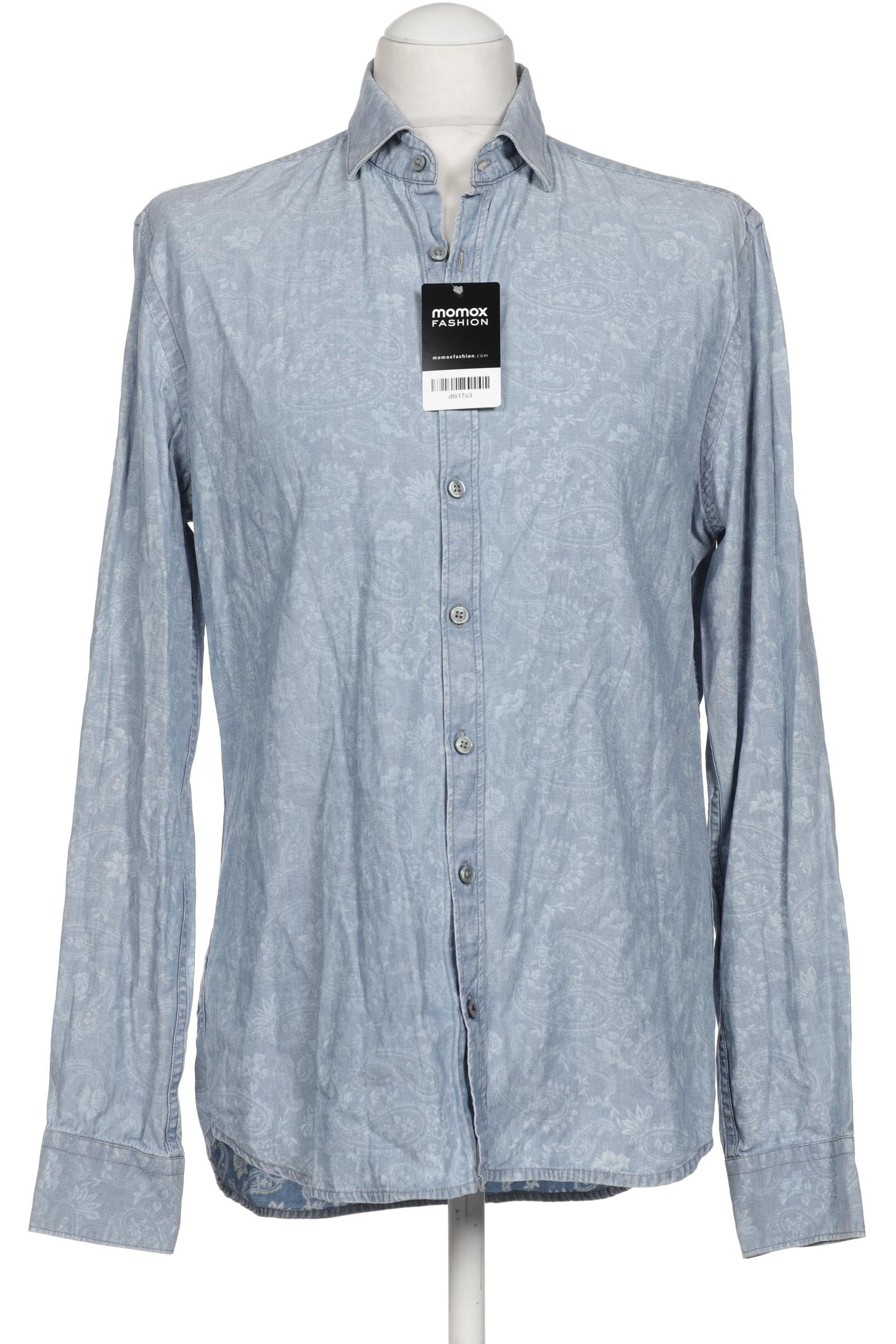 

MANGO Herren Hemd, hellblau