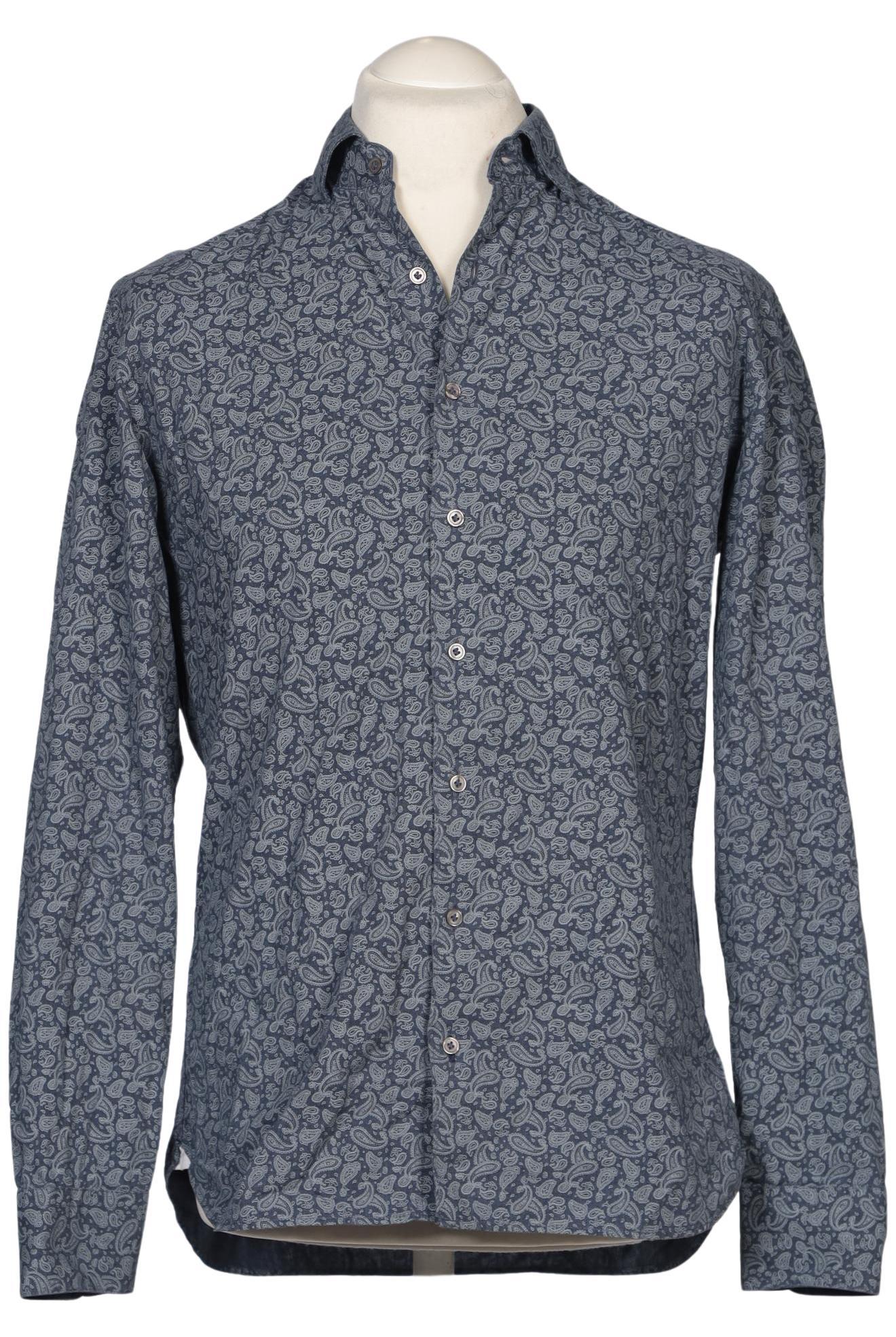 Thumbnail - Mango Herren Hemd, blau, Gr. 48