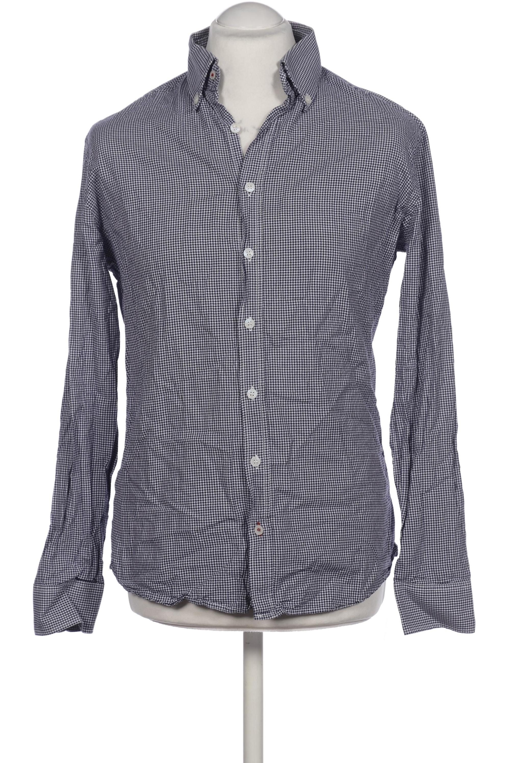 

Mango Herren Hemd, marineblau, Gr. 48