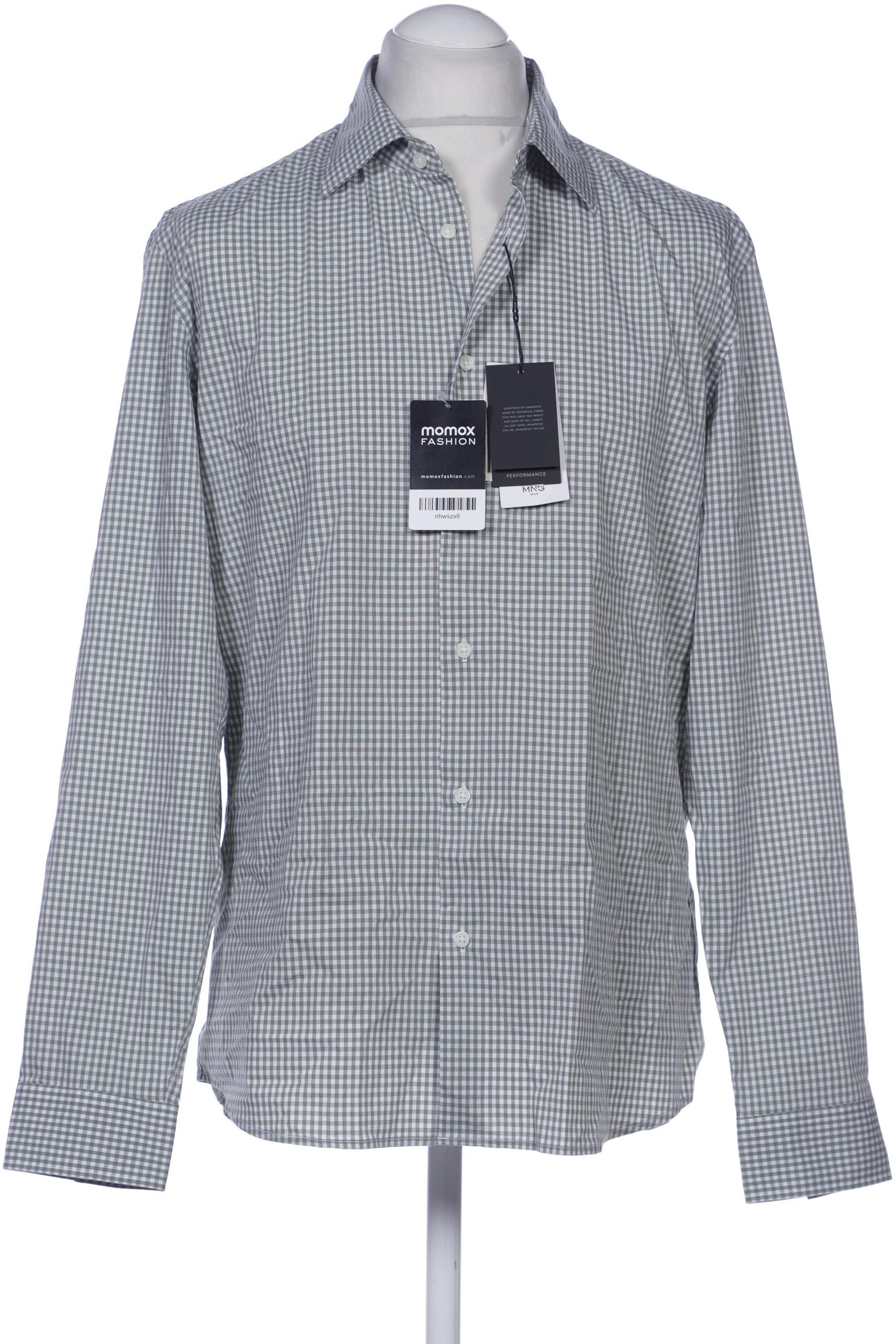 

Mango Herren Hemd, grau, Gr. 52
