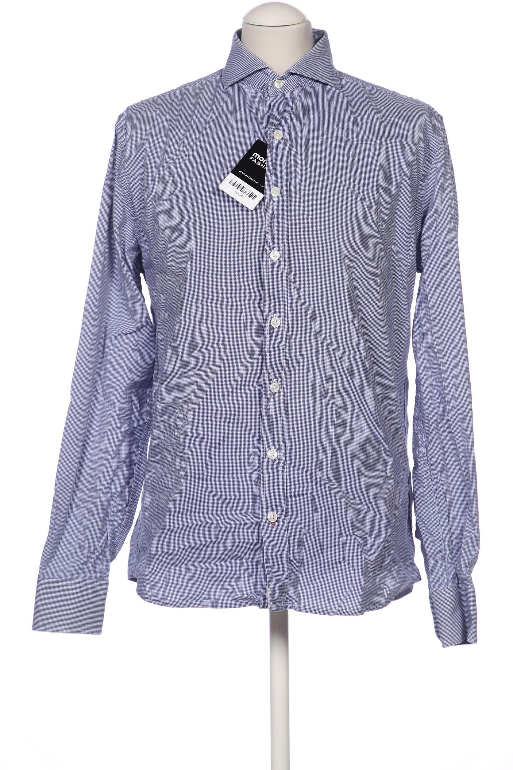 

Mango Herren Hemd, blau, Gr. 48