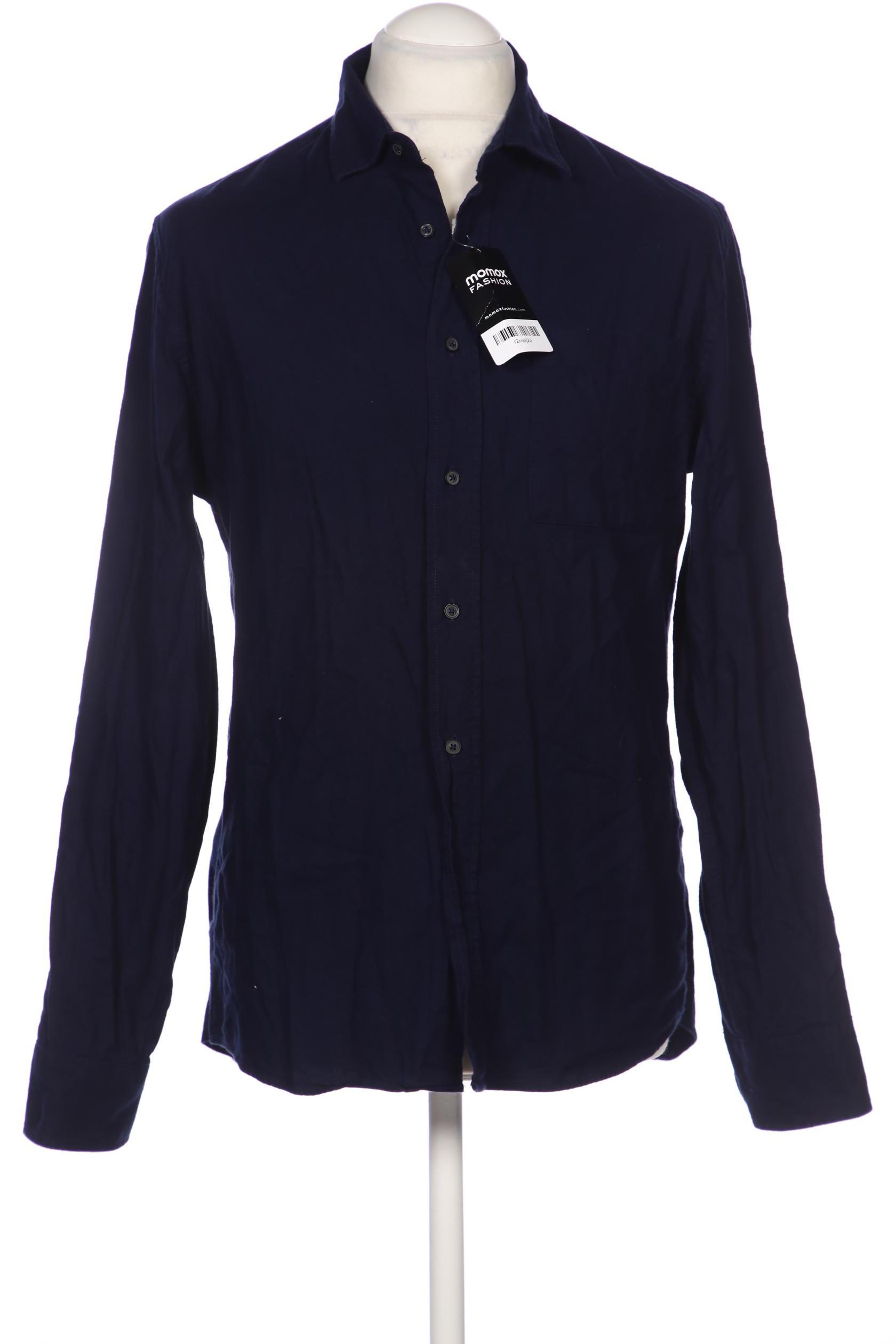 

MANGO Herren Hemd, marineblau