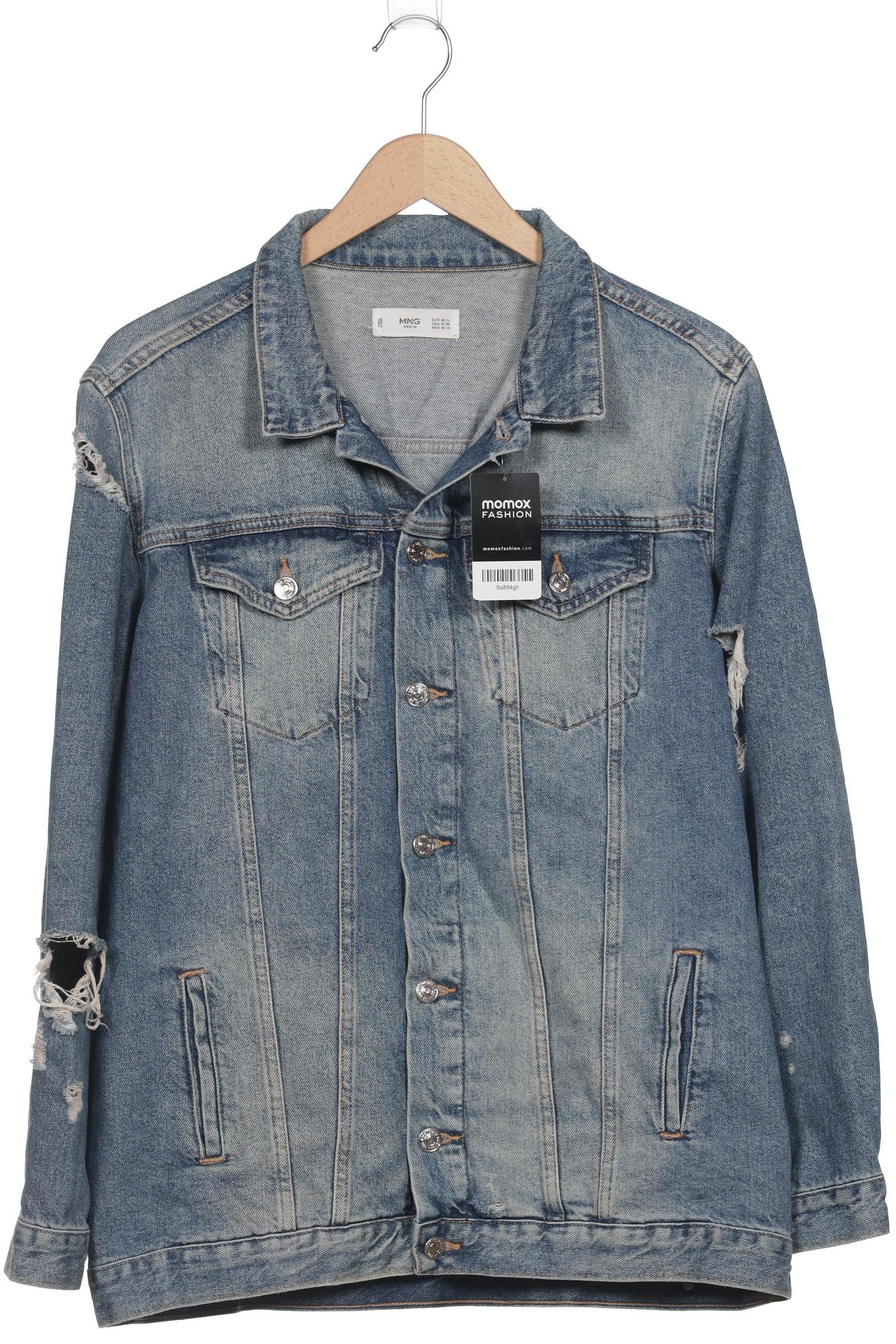 

Mango Herren Jacke, blau, Gr. 48