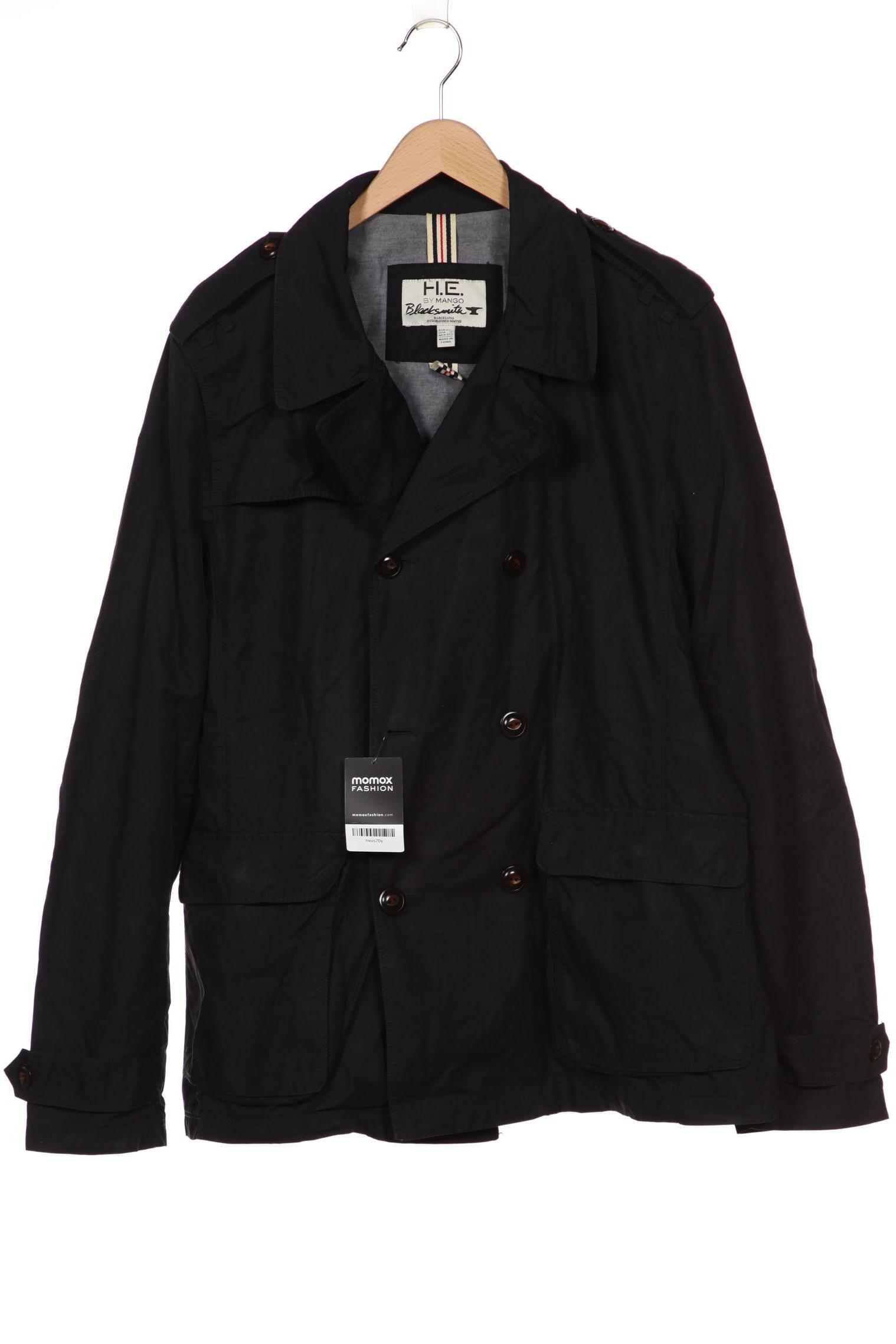 

Mango Herren Jacke, marineblau, Gr. 56