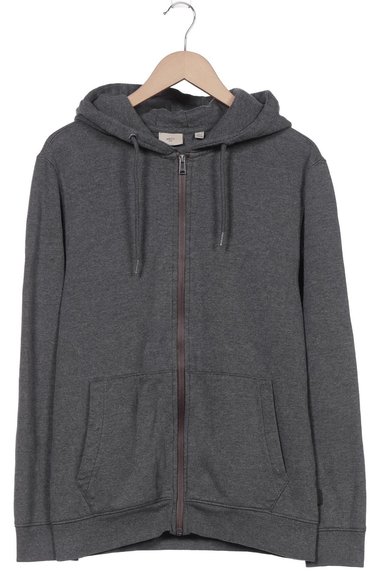 

MANGO Herren Kapuzenpullover, grau