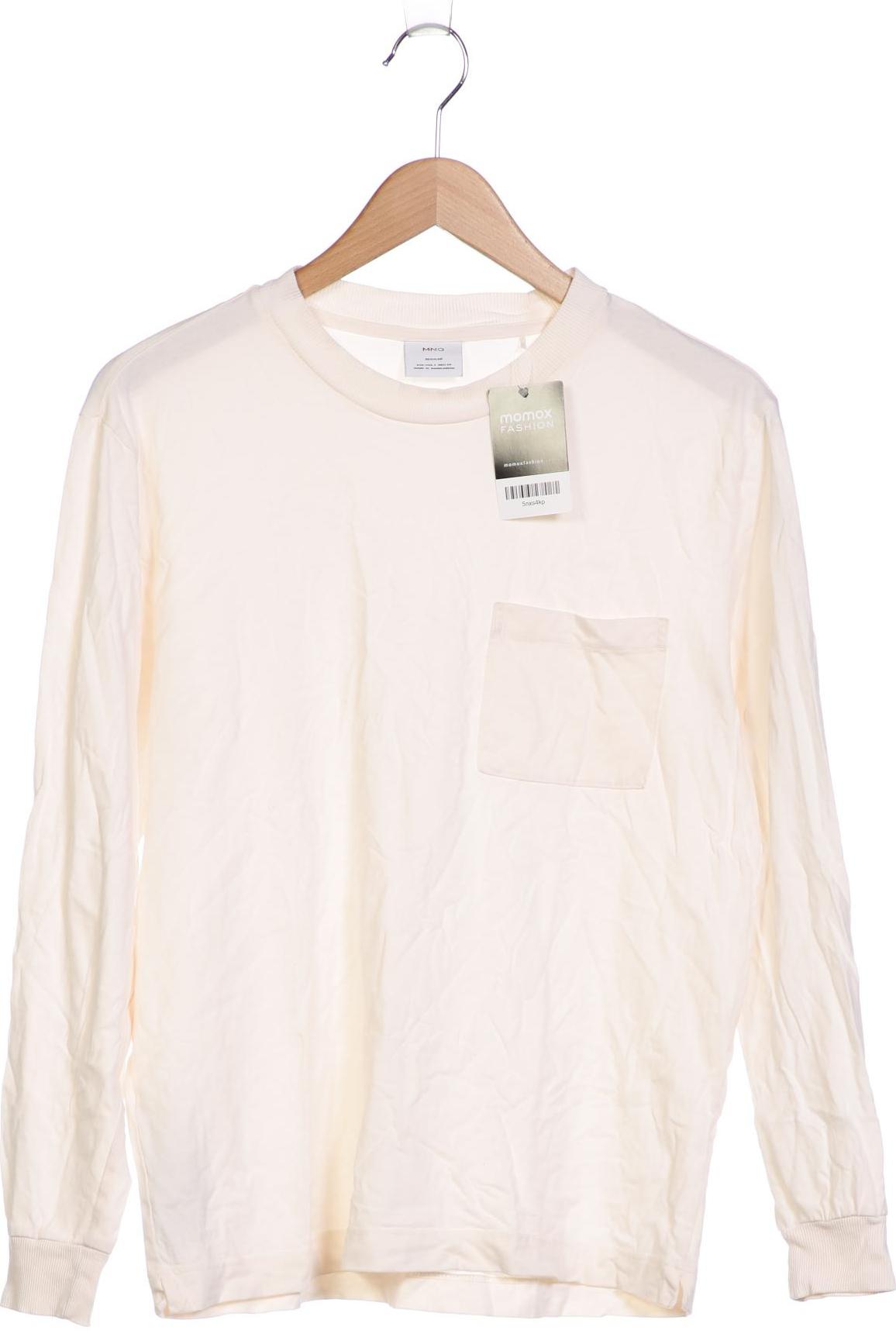 

Mango Herren Langarmshirt, cremeweiß, Gr. 46