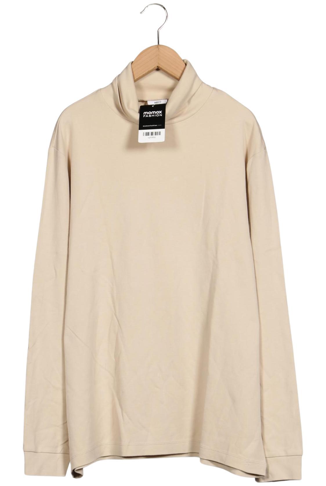 

Mango Herren Langarmshirt, beige, Gr. 54