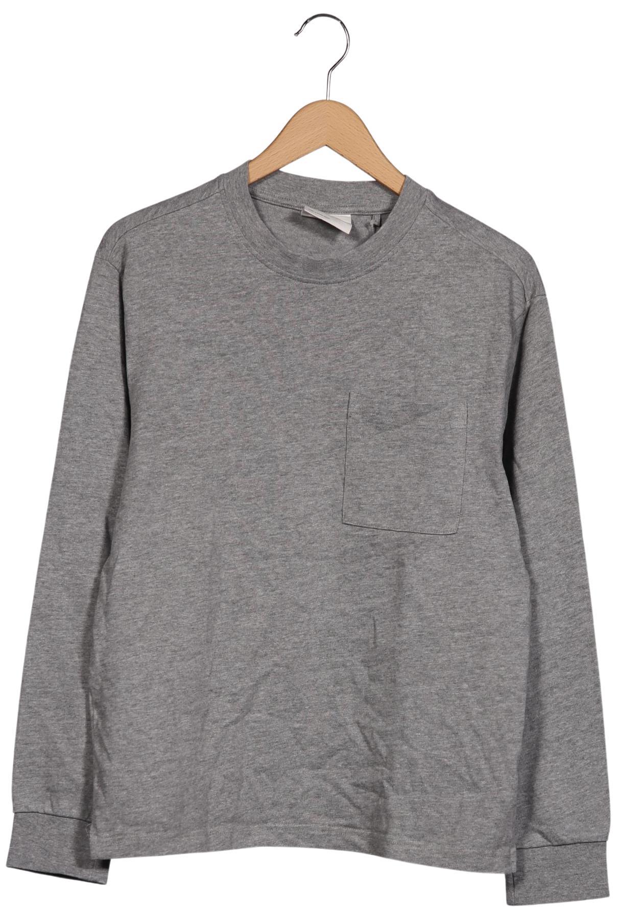 

Mango Herren Langarmshirt, grau, Gr. 48