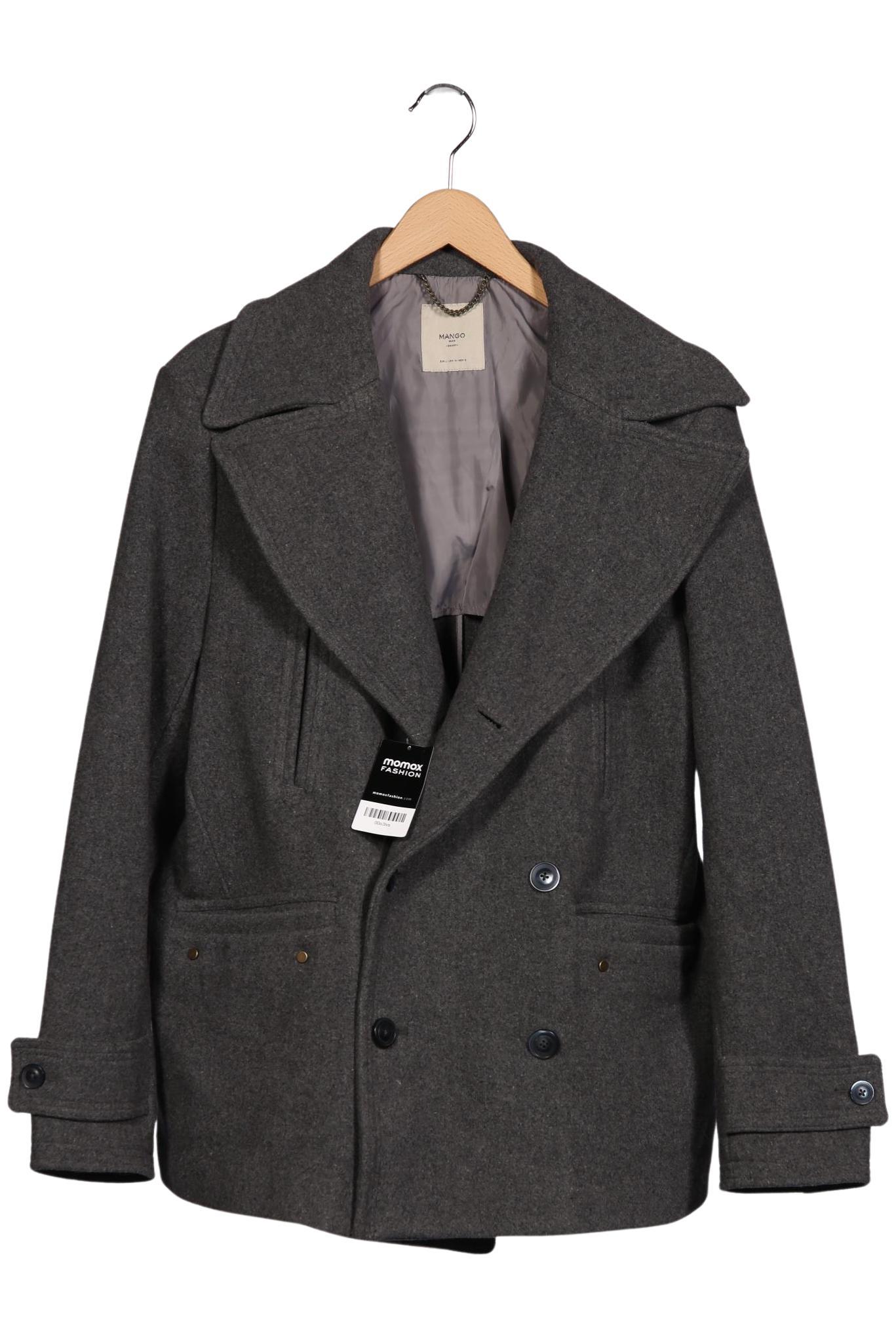

Mango Herren Mantel, grau, Gr. 52