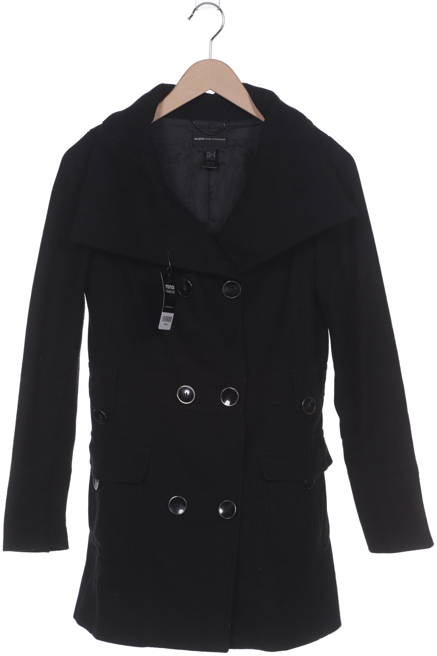 Thumbnail - Mango Herren Mantel, schwarz, Gr. 46