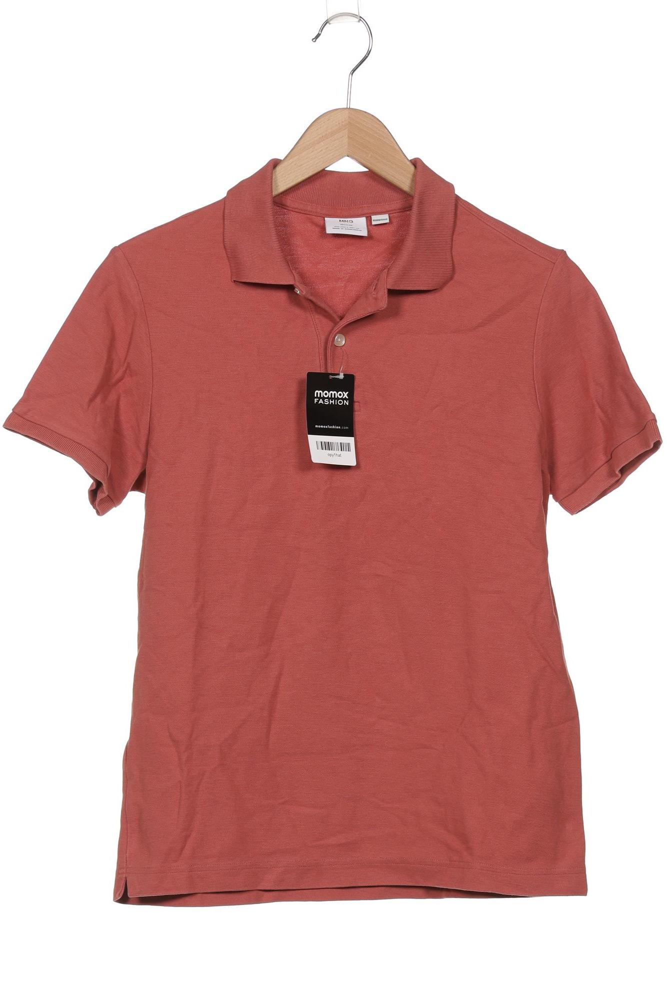 

Mango Herren Poloshirt, bordeaux, Gr. 46