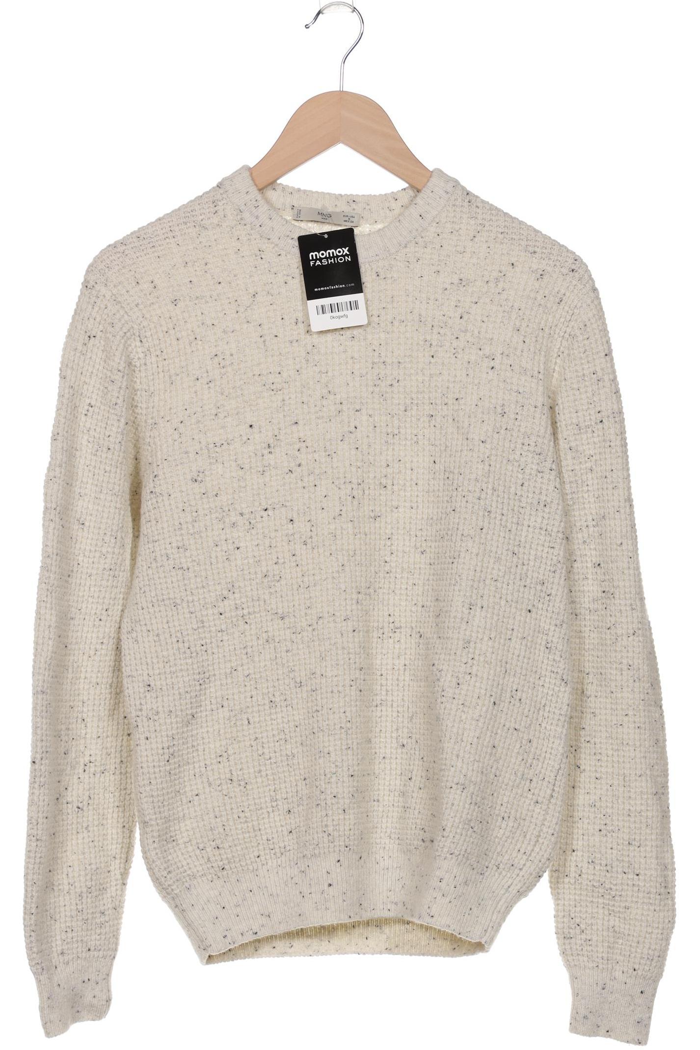 

Mango Herren Pullover, cremeweiß, Gr. 46